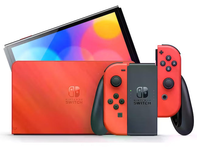 Nintendo Switch – Modèle OLED édition Mario (rouge)