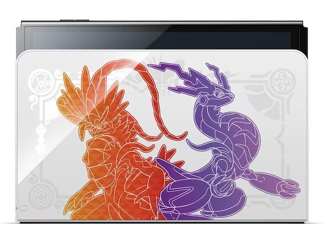 Nintendo Switch – Modèle OLED Édition Pokémon Écarlate & Violet