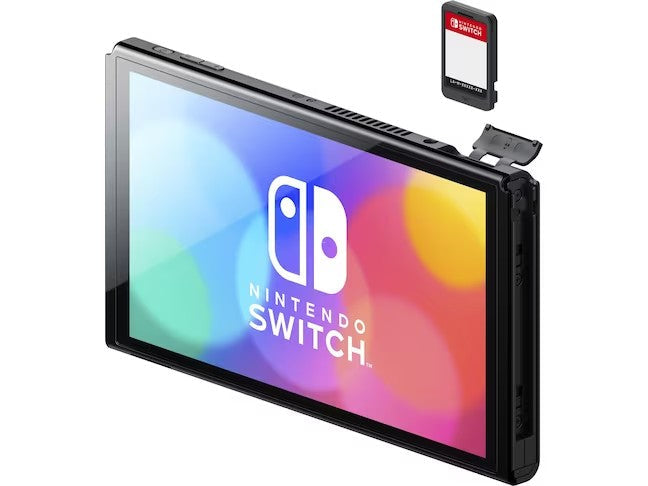 Nintendo Switch – Modèle OLED (bleu néon/rouge néon)