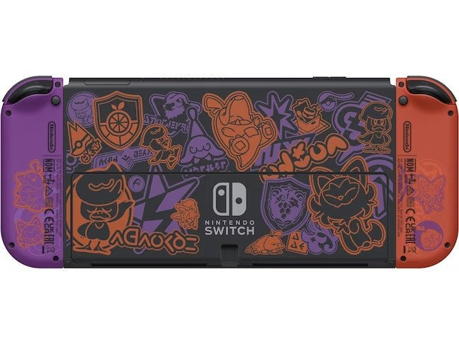 Nintendo Switch – Modèle OLED Édition Pokémon Écarlate & Violet