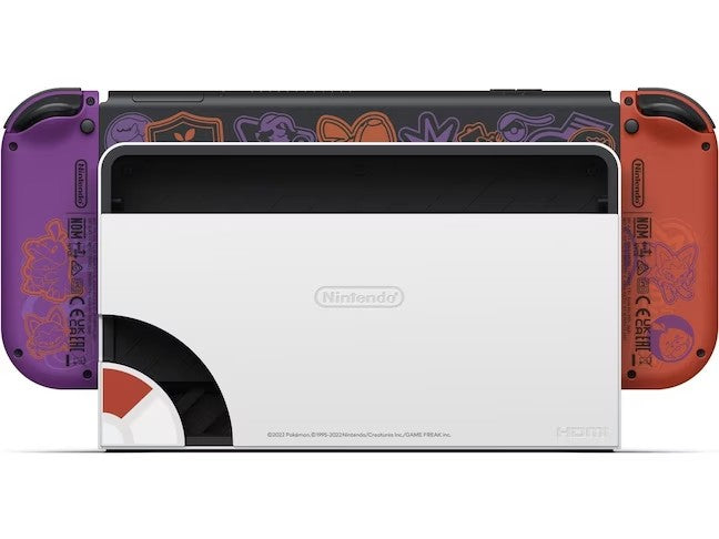 Nintendo Switch – Modèle OLED Édition Pokémon Écarlate & Violet